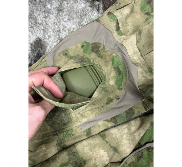 Костюм тактический G3 боевой с наколенниками и налокотниками в расцветке МОХ