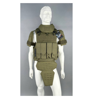Бронижелет UNIVERSAL ARMOR original  (с баллистическим пакетом СВМПЭ) ХАКИ